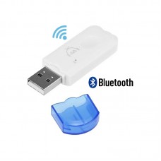 Adaptador Receptor Wireless de Áudio Música Bluetooth USB Estéreo Dongle